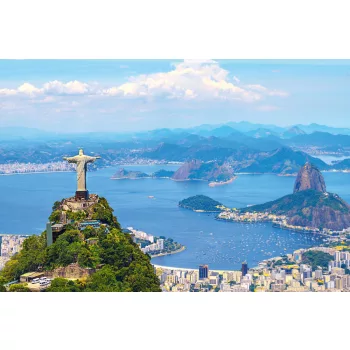   VIEW OF RIO DE JANEIRO fotótapéta, poszter, vlies alapanyag, 375x250 cm