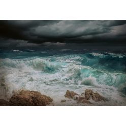   STORMY SEA fotótapéta, poszter, vlies alapanyag, 375x250 cm