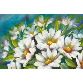 Vlies Fotótapéta - Wild meadow flowers - 375x250 cm