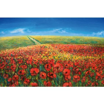 Vlies Fotótapéta - Acrylic landscape - 375x250 cm