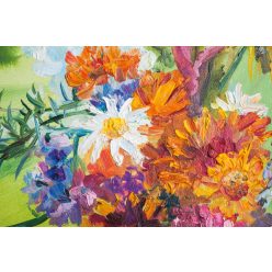   Vlies Fotótapéta - Colorful bouquet of summer flowers - 375x250 cm