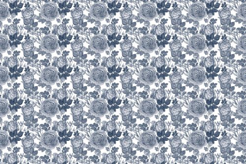 Vlies Fotótapéta - Vintage vector seamless pattern - 375x250 cm