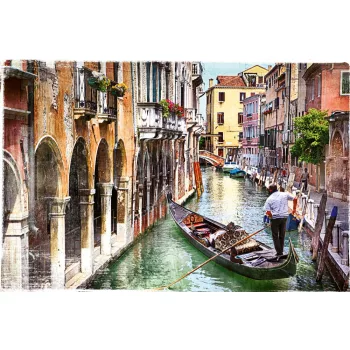 Vlies Fotótapéta - Romantic Venice - 375x250 cm