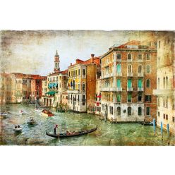   VINTAGE ROMANTIC VENICE fotótapéta, poszter, vlies alapanyag, 375x250 cm