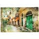 Vlies Fotótapéta - Pictorial old streets of Italy - 375x250 cm