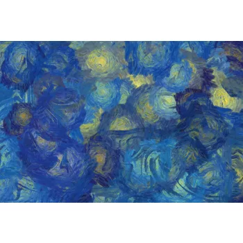 Vlies Fotótapéta - Abstract blue background - 375x250 cm
