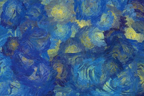 Vlies Fotótapéta - Abstract blue background - 375x250 cm