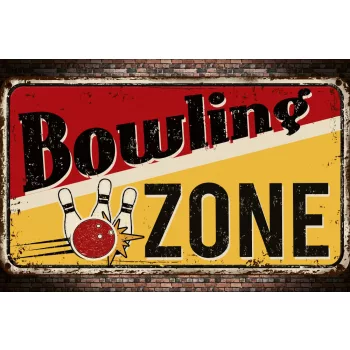 Vlies Fotótapéta - Bowling zone - 375x250 cm