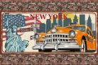 Vlies Fotótapéta - New York vintage - 375x250 cm