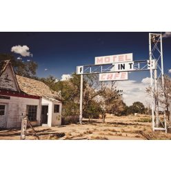   ABANDONED RESTAURANT fotótapéta, poszter, vlies alapanyag, 375x250 cm