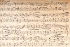 Vlies Fotótapéta - Ancient Musical Manuscript - 375x250 cm