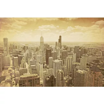 Vlies Fotótapéta - Old Chicago - 375x250 cm