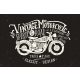 Vlies Fotótapéta - Vintage Motorcycle Illustration - 375x250 cm