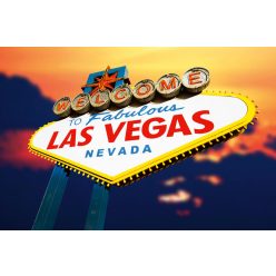   LAS VEGAS SIGN fotótapéta, poszter, vlies alapanyag, 375x250 cm