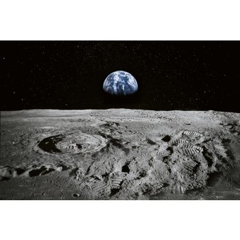   EARTH ON HORIZON fotótapéta, poszter, vlies alapanyag, 375x250 cm