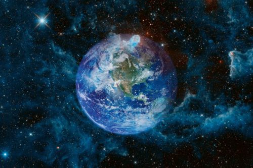 Vlies Fotótapéta - Earth - 375x250 cm