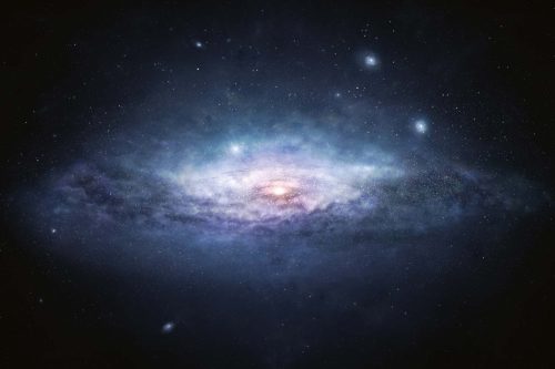 Vlies Fotótapéta - Spiral galaxy - 375x250 cm