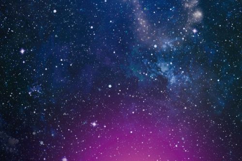 Vlies Fotótapéta - Star sky - 375x250 cm