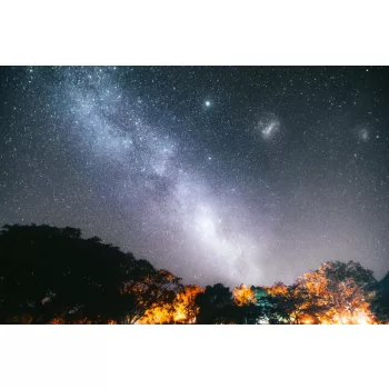 Vlies Fotótapéta - Magnificent milkyway - 375x250 cm