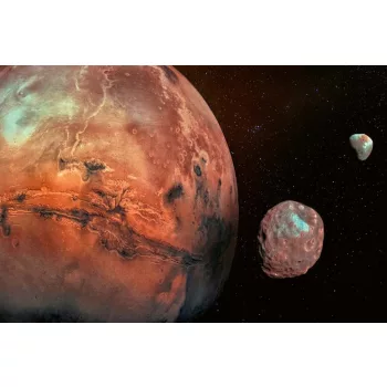 Vlies Fotótapéta - Mars planet - 375x250 cm