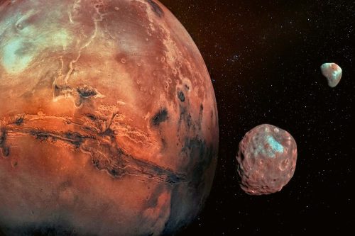 Vlies Fotótapéta - Mars planet - 375x250 cm