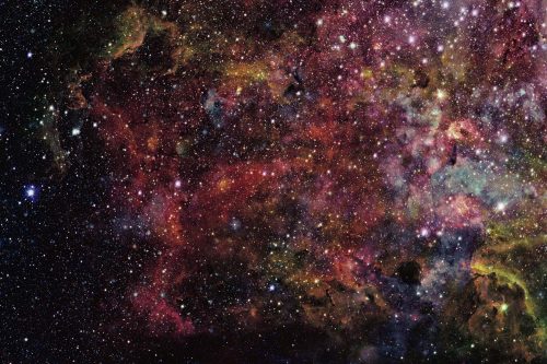 Vlies Fotótapéta - Galaxy in dark - 375x250 cm