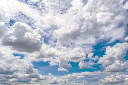 Vlies Fotótapéta - Sky clouds - 375x250 cm