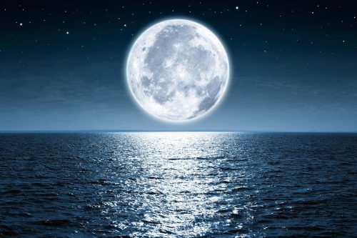 Vlies Fotótapéta - Full moon - 375x250 cm