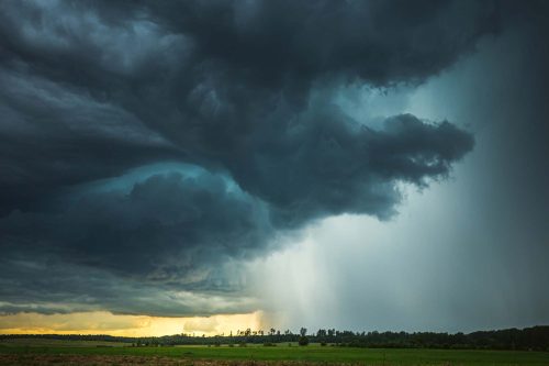 Vlies Fotótapéta - Storm clouds - 375x250 cm