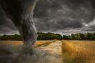 Vlies Fotótapéta - Large tornado - 375x250 cm