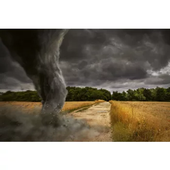 Vlies Fotótapéta - Large tornado - 375x250 cm