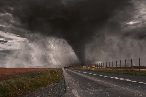 Vlies Fotótapéta - Tornado - 375x250 cm