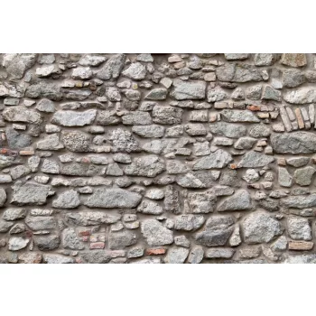 Vlies Fotótapéta - Decorative stone wall - 375x250 cm