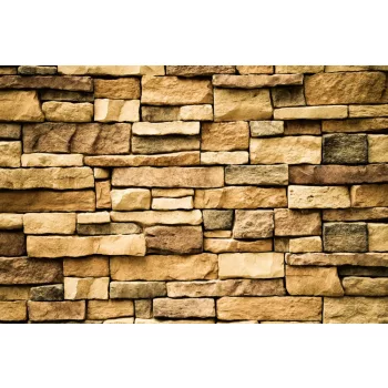 Vlies Fotótapéta - Stone wall texture  - 375x250 cm