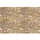 Vlies Fotótapéta - Stone wall rustic texture - 375x250 cm