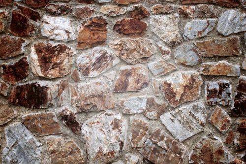 Vlies Fotótapéta - Old stone wall - 375x250 cm