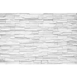   Vlies Fotótapéta - Pattern of decorative white wall - 375x250 cm