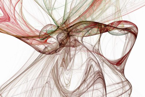 Vlies Fotótapéta - Digital fractal art - 375x250 cm
