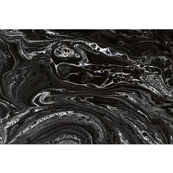   Vlies Fotótapéta - Abstract black marble texture - 375x250 cm