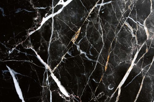 Vlies Fotótapéta - black and white marble  - 375x250 cm