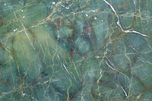 Vlies Fotótapéta - malachite green marble texture - 375x250 cm