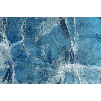 Vlies Fotótapéta - Blue texture of stone - 375x250 cm