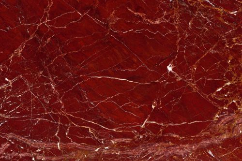 Vlies Fotótapéta - red brown color polished mineral - 375x250 cm