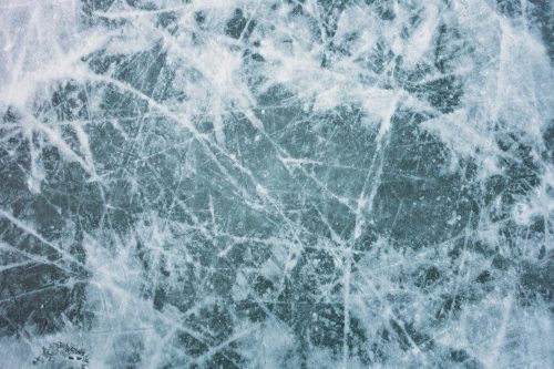 Vlies Fotótapéta - ice surface  - 375x250 cm