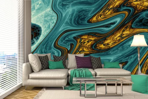 Vlies Fotótapéta - digital art pattern  - 375x250 cm