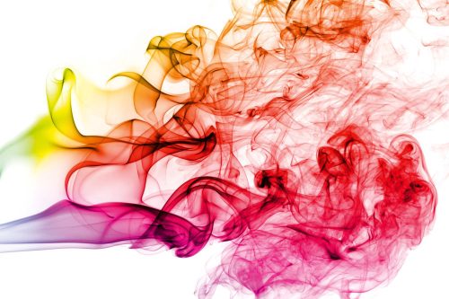 Vlies Fotótapéta - Abstract colour smoke - 375x250 cm