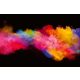 Vlies Fotótapéta - Explosion of colored powder - 375x250 cm