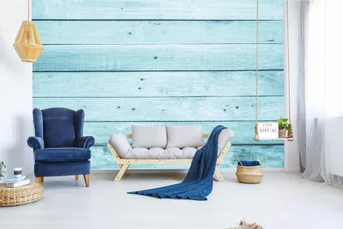 Vlies Fotótapéta - Old grunge wood plank texture - 375x250 cm