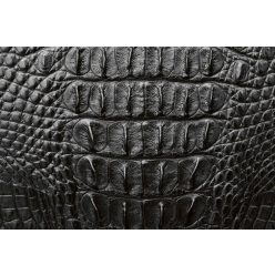 Vlies Fotótapéta - grey crocodile skin - 375x250 cm