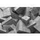 Vlies Fotótapéta - concrete 3D cube - 375x250 cm